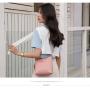 Fashion Korean Women's Shoulder Bag 2022 Messenger China wholesale PU Ladies Bag Women's Fashion Versatile Bucket Bag