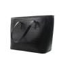 New Designer Custom Logo Satchel Handbags Tote Bag Black Pu Leather Shoulder Crossbody Top Handle Purse with Zipper Handbags
