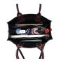 ZR643 Woman Bag Handbag Retro PU Fashion Female Portable Big High Quality Shoulder Underarm Bag Girl Versatile Tote Bag Shopping