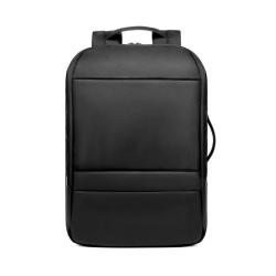 17.3 Inch Men's Unisex Large Capacity Nylon Backpack Waterproof with USB and Zipper Closure Custom LOGO Business Laptop Backpack