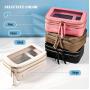 KBW732 Makeup Bag for Women Clear Cosmetic Bags Travel Toiletry Organizer Cute Makeup Case Bag Accessories with Clear Window
