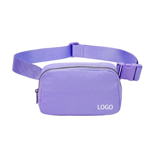 custom personalized waterproof logo waist bag popular sling pouch sac banane homme boys girls fanny packs for women men belt bag