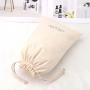OEM Free Sample Custom Logo Printing 100% Cotton Craft Gift Packaging Muslin Drawstring Colico Dust Pouch Bag