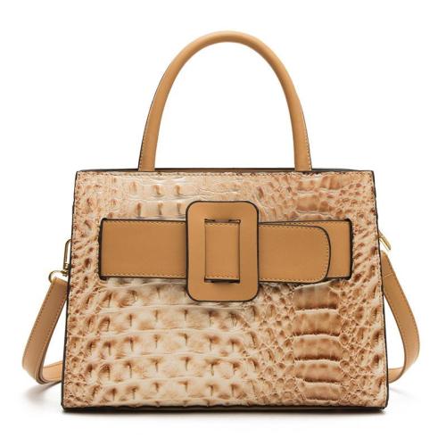 2024 fashion crocodile leather large capacity ladies simple quality innovation handbag