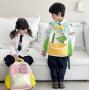 ZWY202 New Lightweight Children Shoulder Bag Oxford Waterproof Cute Cartoon School Bag Wholesale Color Blocking Small Backpack
