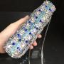 Diamond luxury design banquet handbag women's full rhinestone fashion evening Clutch Bag shinny Crystal Party Purse