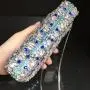 Diamond luxury design banquet handbag women's full rhinestone fashion evening Clutch Bag shinny Crystal Party Purse