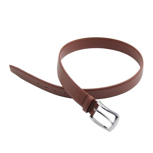 Customized no scratch casual reversible jean belts PU alloy prong belts
