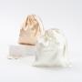 Personalized Single String Silk Satin Jewelry Bag Luxury Drawstring Gift Silk Dust Cosmetic Packaging Bag
