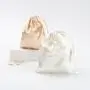 Personalized Single String Silk Satin Jewelry Bag Luxury Drawstring Gift Silk Dust Cosmetic Packaging Bag