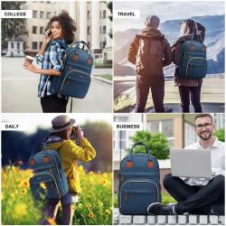 LOVEVOOK Hot Sale Waterproof Anti-Theft Travel Fashion Teenager's Bookbag School Casual Daypack Laptop Backpack with USB Port