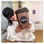 Funny Coffee Cup Shape Shoulder Bag Female Crossbody Purse Girls Street Daily Shoulder Bag