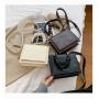 ZR386 Textured Women's Bag Women's Bag 2023 New Popular Korean Fashion Handbag Net Red One Shoulder Crossbody Bag
