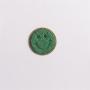 Keymay Custom A-Z 26 Christmas Green Varsity Letter Self Adhesive Patches Embroidery Chenille Patches Custom Christmas Letters