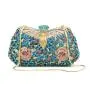 Hot selling Blue  Crystal Gown Rhinestone Purse Dress Elegant Clutches Banquet Stone Evening Clutch bags for women