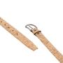 Fashion New Design Men's Double Side Natural Cork Belt 100% Vegan Cork Belt