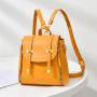 customization fashion artificial leather backpack elegant womens backpack purse leisure shoulder bags