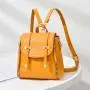 customization fashion artificial leather backpack elegant womens backpack purse leisure shoulder bags