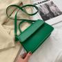 Korean 2021 New Fashion Messenger Bag Simple Portable Square Bag Small Shoulder bag Ladies