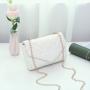 Fashion Diamond Lattice Women Shoulder Crossbody Bags Small Square Womens Messenger Bags Chain Cheap Women Bags Customs Handbag