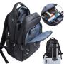 HR778 USB Charge Port Men's Backpack Customized LOGO Waterproof Leisure Travel Backpack Oxford Business Gift Laptop Backpack