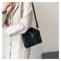 Simple women's bag female personality hanger bag tide hitch clothes styling shoulder crossbody bag