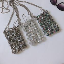 Custom Exquisite Elegant Cute Spice Girls Shoulder Bag Acrylic Hand Knitting Hand Bag Luxury High Quality Party Bag