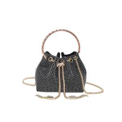 Diamond Embedded Bucket Chain Bag Ladies Women Fashion Handbags Bag Wholesale Handbag Factory Designer Shoulder Bags