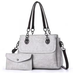 ZR646 Women Bag New Fashion Sets Of Mother Bag Ladies Retro PU Large Capacity Shoulder Handheld Cover Type Crossbody Bucket Bag