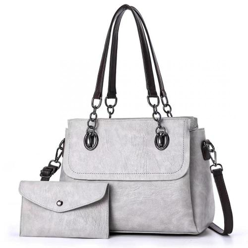 ZR646 Women Bag New Fashion Sets Of Mother Bag Ladies Retro PU Large Capacity Shoulder Handheld Cover Type Crossbody Bucket Bag