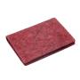 Vegan Non-Leather Eco Minimalist Slim Card Holder Cork Wallet Zipper Card Wallet