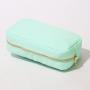 Many stock color nylon cosmetic bag can be customized nylon pouch make up bag with nylon bag