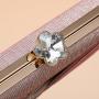 Latest Ladies Top Handle Wrinkled Pleated Bridal Clutch Purse Evening party Bags Dress Dinner Bag sac tendance 2024