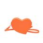 Heart Shape Designer Handbag Wholesale Pure Color Shoulder Bag Leather All Seasons Bags For Women