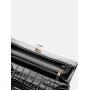 Custom Logo Mini Purses Girls Luxury Croc Leather Handbag Ladies Crossbody Bag