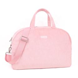 CHANGRONG Custom Corduroy Weekender gym duffel bag for women