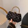 Ladies Velvet Clutch Small Designer Crossbody Bags Luxury Handle Party Evening Women Velvet Bag Handbag