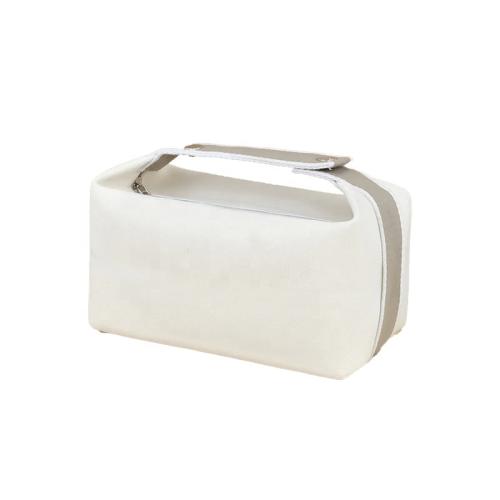 Stylish and Spacious Personalized Makeup Bag - Lightweight with Large Capacity - Waterproof Canvas Cosmetic Bag