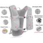 ZWY139 New 2024 Fashion Wholesale 5L Running Hydration Vest Backpack Breathable Jogging Sports Backpack with 1.5L Water Bladder