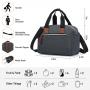 LOVEVOOK 2022 Reusable Cooler Tote Shoulder Bag Ladies Insulated Lunch Box for Office Work School Picnic Men Women Lunch Bags