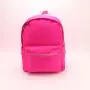 RTS Large Capacity Customizable Logo Travel Storage Bag Macaron Candy Color Black Chenille Patch Nylon Backpack