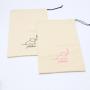 Wholesale Custom Logo Gift Cotton Twill Drawstring Shoe Hat Dust Bag Luxury Handbag Dust Bag Cotton Packaging Pouch