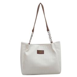 Gelory Wholesale Office Lady One Shoulder Tote Handbag Large Capacity PU Leather Tote Bags For Women