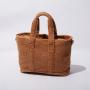 Keymay New Updating Low MOQ Stock Winter Detachable Strap Fleece Handbag Sherpa Cross-body Bag Plush Handbag Teddy Tote Bag
