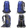 ZF076 Mountaineering Bag Large Capacity Nylon Hiking Travel Sports Outdoor Backpack Waterproof Wear Breathable Shoulder Bag
