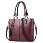 Newest Fashion PU Leather fashion ladies bag Large capacity elegant High Quality Lady's handbags for women