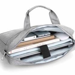 Men's Briefcase Printing logo Waterproof Bag Computer Bag Laptop 2023 New Business High Capacity Laptop Case