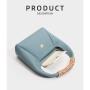 2023 Luxury Wholesale Women'S Cowhide Leather Handbags Fashion Female Bucket Crossbody Bags For Women Manufacturer Vendor