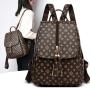 2022 High Quality Fashion Vintage Travel Waterproof Leather Women Backpack Lady Bag
