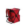 Outdoor Fishing Chair Folding Camping Stool Hiking Camouflage Seat Portable Backpack Insulated Picnic Cooler Bag